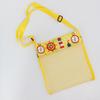 Children Sand Away Adjustable Shoulder Strap Multifunctional Foldable Mesh Beach Bag Water Toy Holder Outdoor Supplies