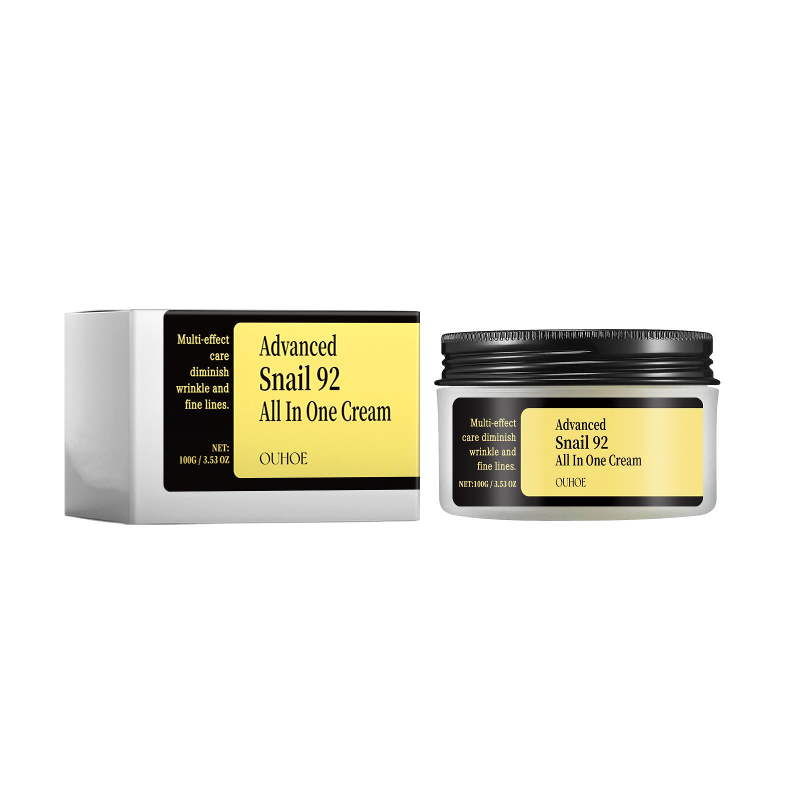 OUHOE Snail Multi-effect Care Cream Facial Moisturizing Moisturizing Skin Care Cream