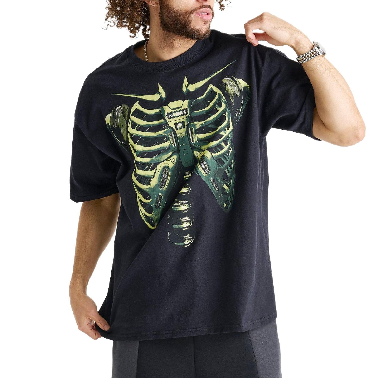 Nike Sportswear Max90 T-Shirt  Black Volt  Men s IQ1009-010 L