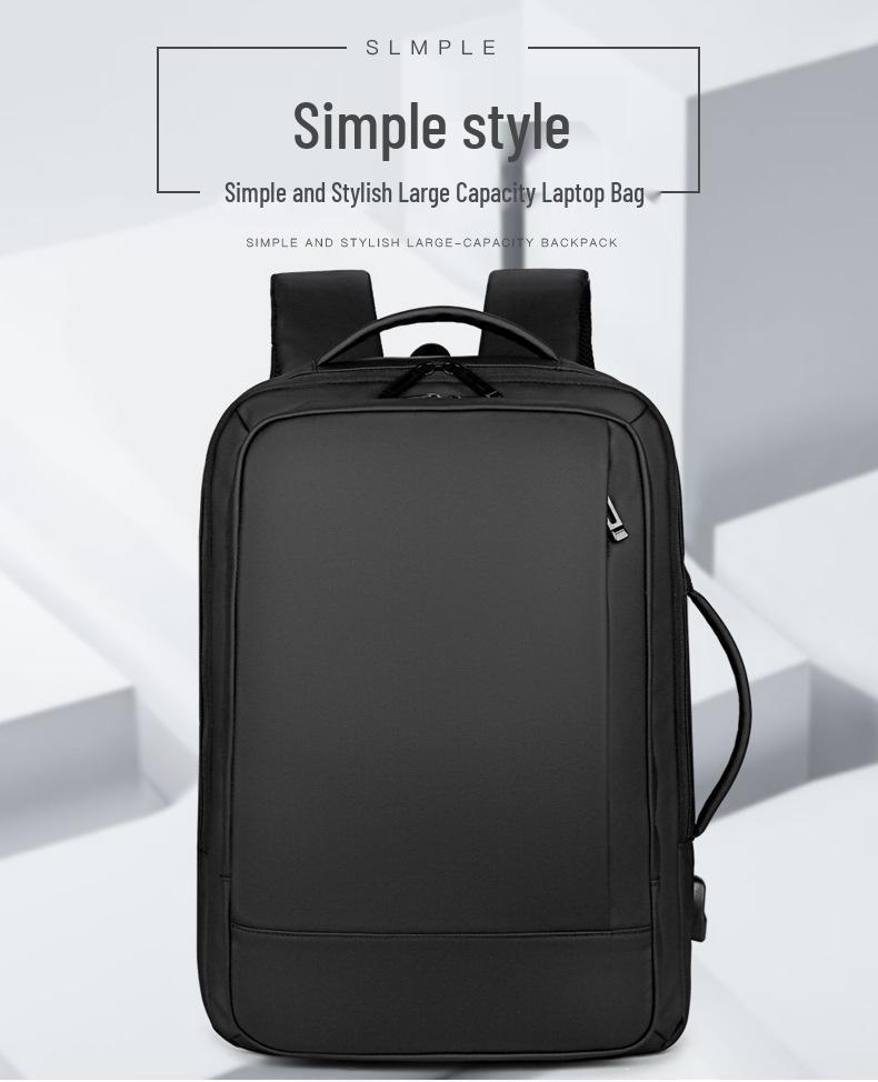 Men's Large-Capacity Multifunctional Business Backpack for Travel, College, and Work