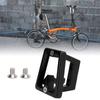Folding   Front Bracket Aluminum Alloy Bike Bag Rack Mount Base for