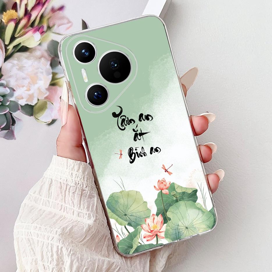 For Huawei Pura 70 Pro Plus Case Colorful Flower Painted Cover Soft Slim Phone Case For Huawei Pura 70 Ultra Pura70 Pro 5G Shell