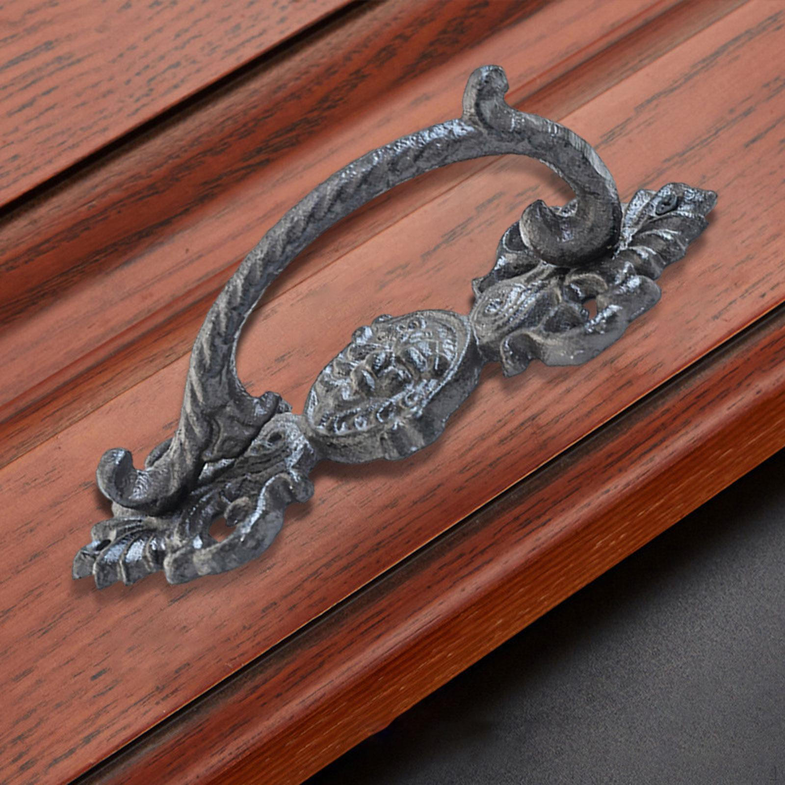 

Сверхпрочная ручка-скоба для амбарной двери, длина 21,8 см, аксессуары, быстрая установка, прочная, универсальная для