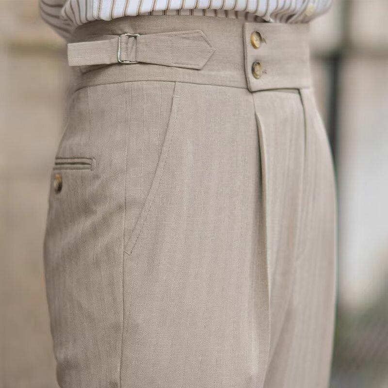 Itāļu augsta vidukļa taisnas caurules retro