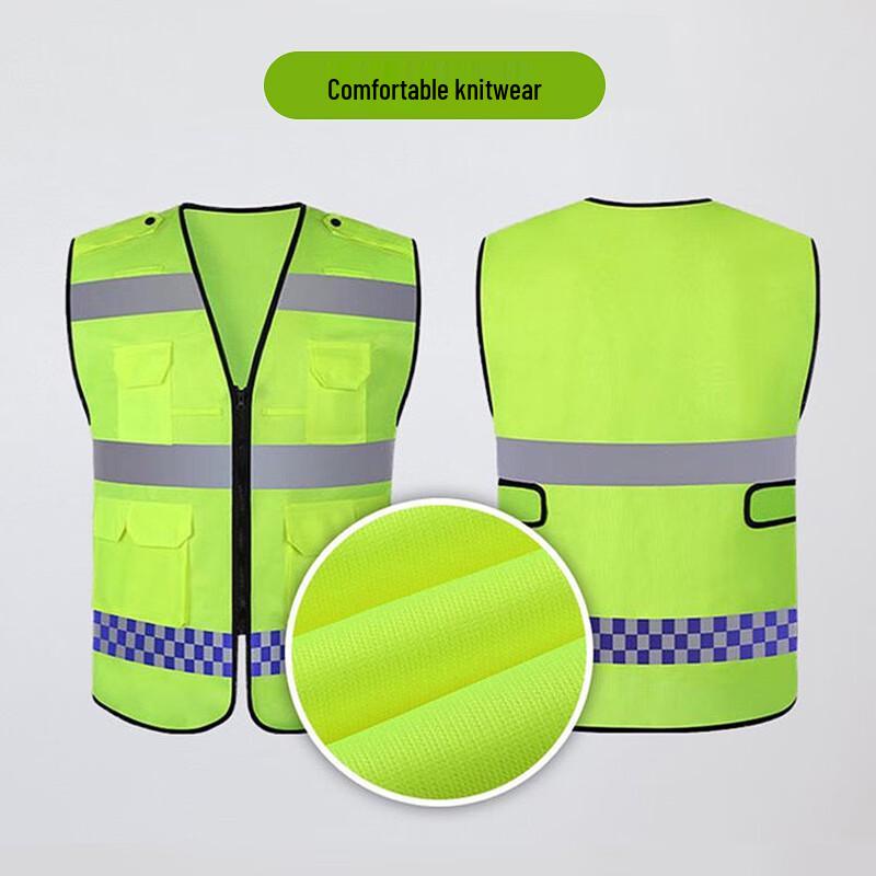 Guanshu Customizable Knitted Reflective Safety Vest