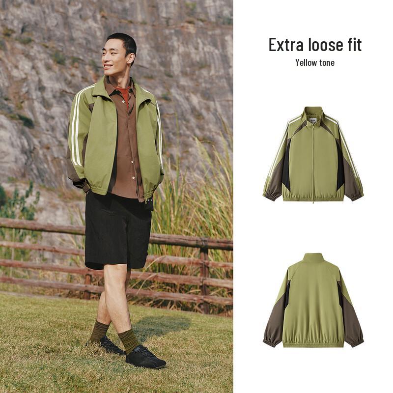 Semir Men's Sporty Color-Block Oversize Spring Jacket