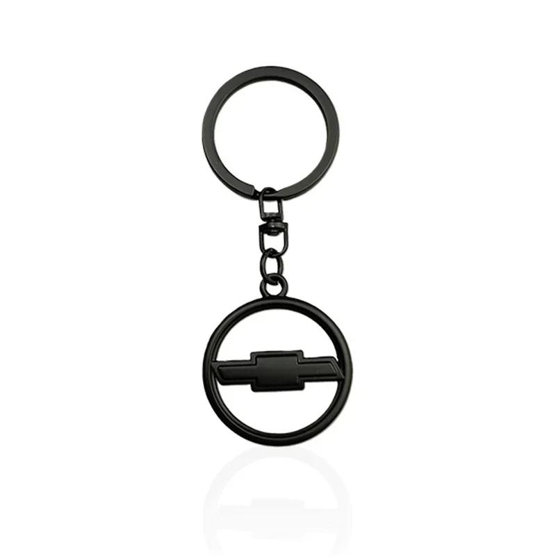 

Alloy Car Key Rings Keychain Keyrings Pendent for Chevrolet Aveo Cruze Malibu Spark Lova Orlando Captiva Optra Trax Silverado чёрный