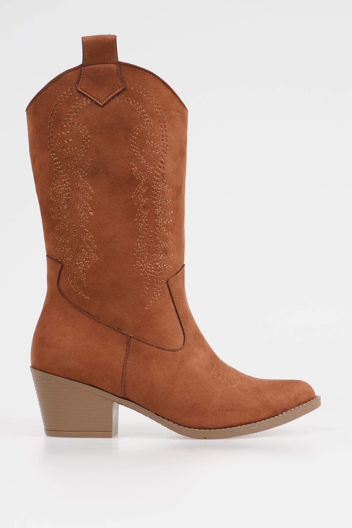 

Женские модные ботинки Ковбойские сапоги на каблуке Длинные сапоги в стиле пастушки