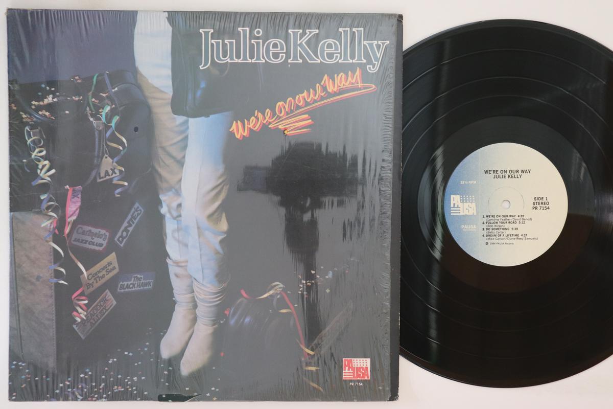 

LP Record JULIE KELLY Were On Our Way PR7154 PAUSA 1984 US Jazz Used