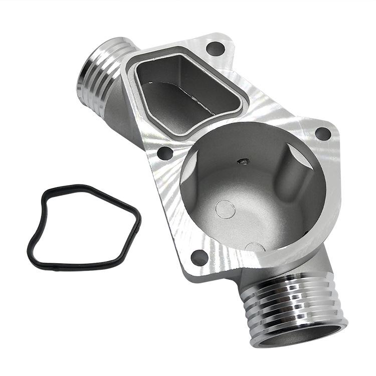 Aluminum Thermostat Assembly with Water Hose Connector for BMW 3 & 5 Series E46/E34