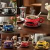 Handmade Car Shaped 100ML Stainless Steel Coffee Cup Water Bottle Desktop Decorative Item for Men Friends Dad