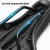 High Elasticities Breathable Bicycles Seated Cover Antislip Mountain Bike Saddles for Commuting Fitness Cycling
