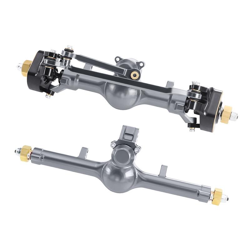 1/24 RC Crawler Special Planetary Front Rear Axle 52° Brass Steering Knuckle for Axial SCX24 C10 JLU Parts