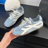 Inner Height Increase 4 Retro Fashion Women's Spring and Summer Versatile Soft-soled Sports Jogging Shoes