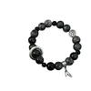 Chinese Style Black Ice Cracking Beaded Bracelet For Men Women Punk Hip Hop Adjustable Handmade Couple Charms Bracelet Jewelry