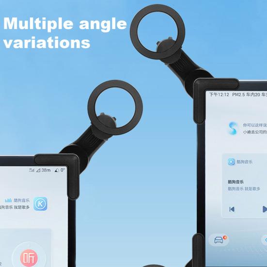 Suport pentru telefon pentru mașină, stabil, rezistent la apă, pentru telefon, pentru vehicul, cu instalare nedistructivă Suport pentru telefon mobil