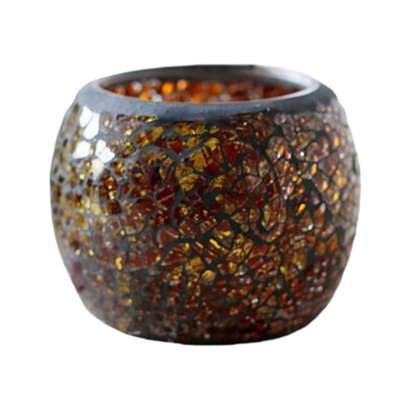 Romantische Evenementen Marokkaanse Glazen Kaarsenhouders Met Artistieke Tafeldecoratie