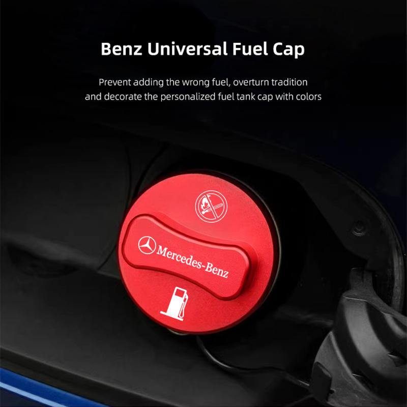 Car Fuel Tank Cap Protection Cover Accessories Hubcap For Mercedes Benz AMG W204 W205 W203 W211 W212 W213 W201 W210 W168 W169