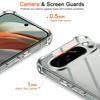Shockproof Armor Case For Google Pixel 10 Pro XL Pixel10 Pixel10Pro Pixel10ProXL 5G Clear Silicone Phone Cover Transparent Funda