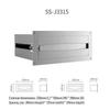 Shangweisha 304 Stainless Steel Concealed Recessed Tissue Holder