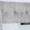 Wall Cabinet LUCCA Concrete Grey 60 x 31 x 100 cm Particleboard