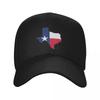 3D Texas State Map Baseball Cap Fishing Caps Unisex Ball Cap Beach Outing Unisex Women's