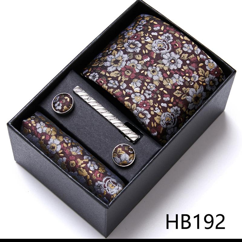 Men's Six-Piece Tie Set for Business or Wedding