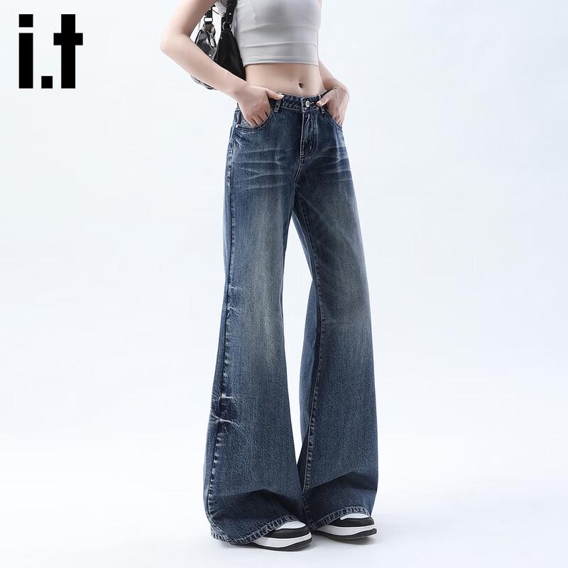 

Izzue It Женские расклешенные джинсы с высокой посадкой 2XL