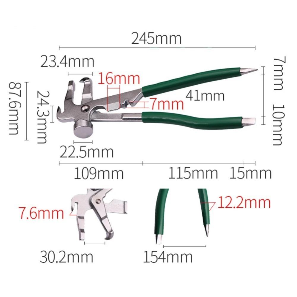 Car Tires Wheel Balancer Pliers Alloy Steel Wheel Weight Pliers Multifunctional Remover Pliers Car Wheel Balancer Repair Tool