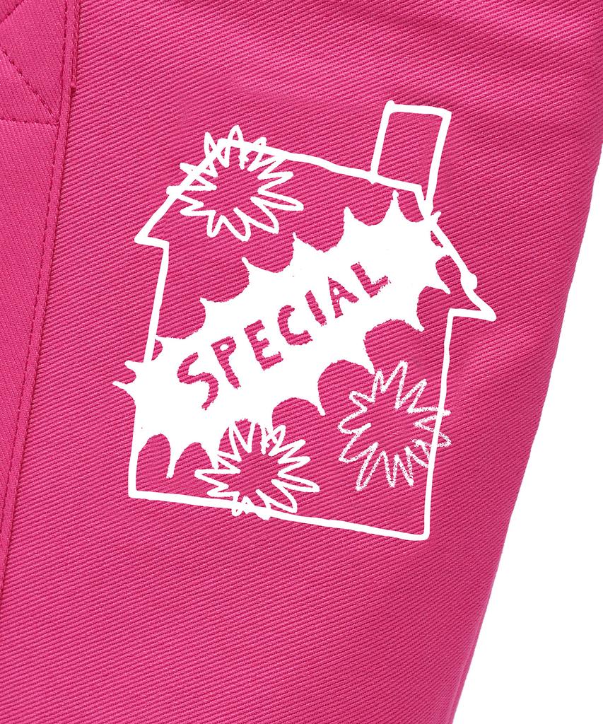 Istkunst [Ikxsuh] Canvas Tote Bag_Pink(Ik2Dmmab43C)