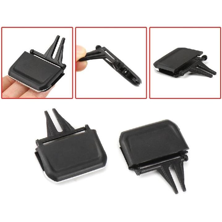 Front Center AC Vent Air Conditioning Vent Outlet Tab Clips Fit for Volkswagen Tiguan 2017-2021 (NO.4)