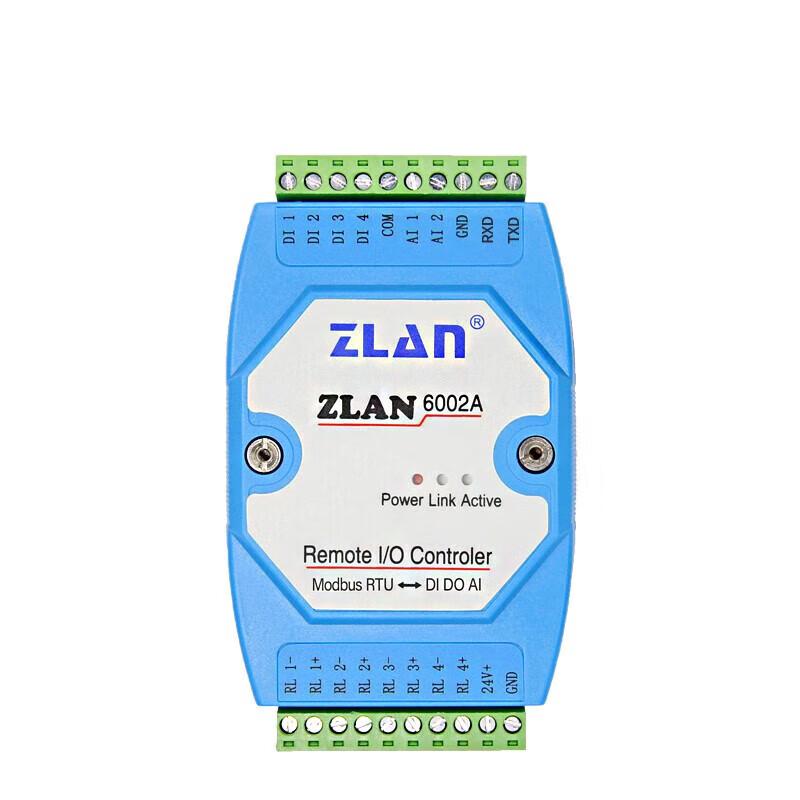 

ZLAN 4-Channel Modbus RTU Analog Acquisition Module
