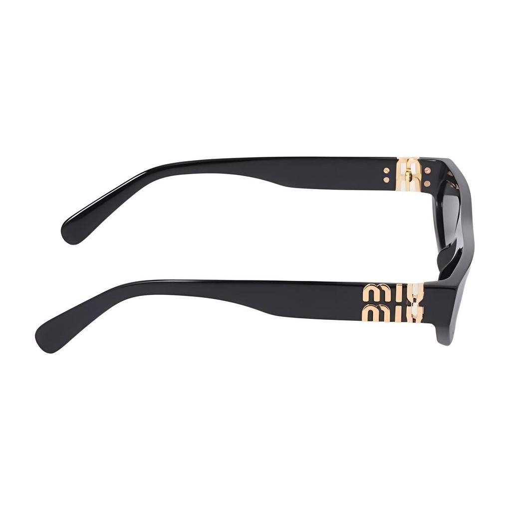 Miu Miu Cat Eye Sunglasses With Logo Temples Women sunglasses Black SMU07Z_E1AB_F05S0_C_056