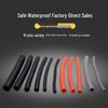 Black Flame Retardant Threaded Nylon Conduit: Corrugated PE Plastic Wire Protection Hose