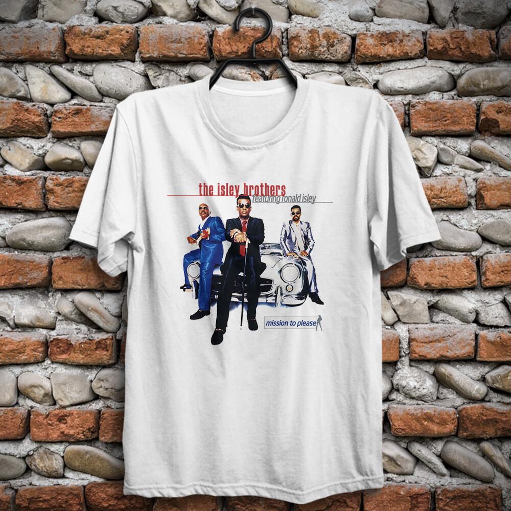 The Isley Brothers Mission to Please Retro T-shirt Funk Band Let Lay Together S