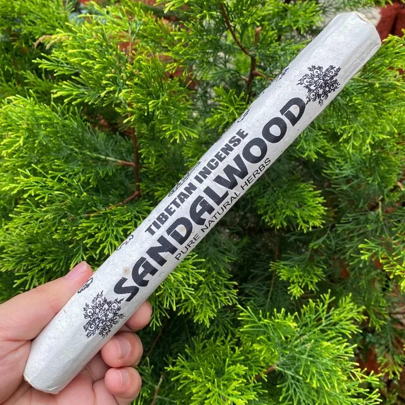 

26.5cm Sandalwood Stick Incense/Tibetan IncenseTemple Worship Buddha Offering/Indoor Air Purification and Calming Joss Stick sandalwood