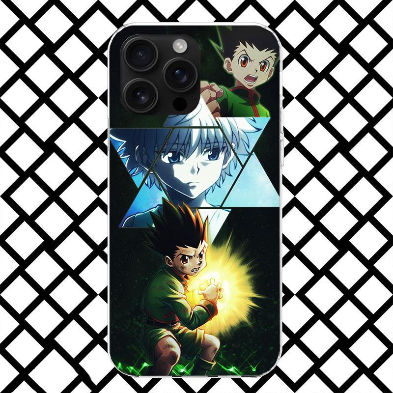 Hunter X HXH Anime Phone Case for iPhone 17 Air 16 16E 15 14 Plus 13 Mini 12 11 Pro Max 7 8 + SE 2020 Soft Cover Fundas 17 Air 1