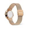 Danielwellingteon Crystalline Bezel Melrose Women'S Rose Gold Metal Wristwatch