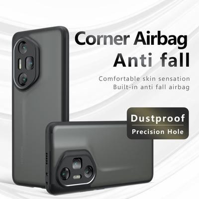 Magic7 Lite Luxury Armor Matte Phone Case For Honor X9C Smart X9B Magic6Lite Magic 5 6 7 Pro Clear Acrylic Shockproof Back Cover