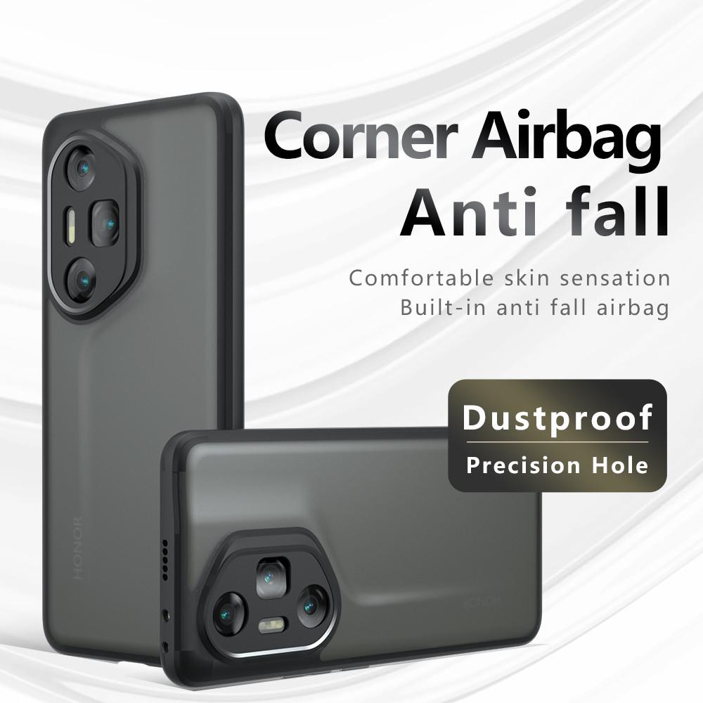 Magic7 Lite Luxury Armor Matte Phone Case For Honor X9C Smart X9B Magic6Lite Magic 5 6 7 Pro Clear Acrylic Shockproof Back Cover
