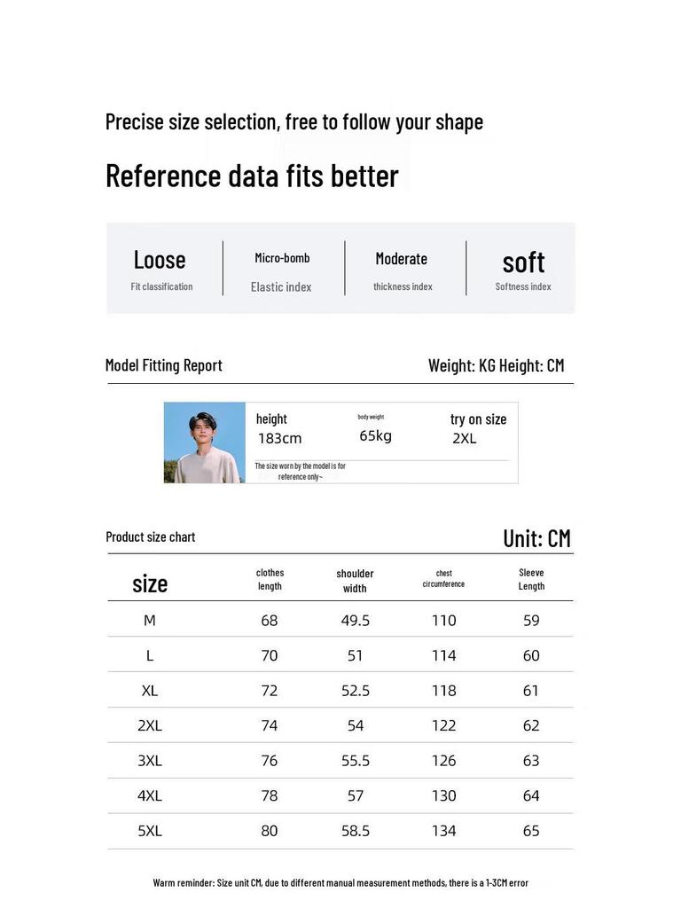 Baleno Men's Trendy Heavyweight Round Neck Sweatshirt