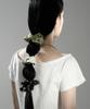 Sentiments No.715 [Black] Scrunchy