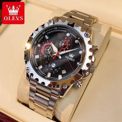 Brand Watch Luminous Large Dial Multi-function Men's Watch Men's Watch