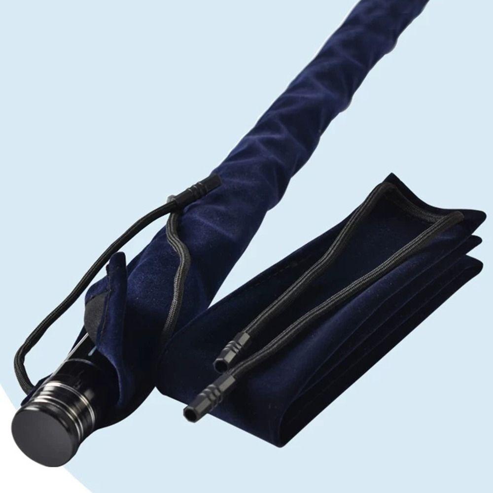 Folding Lure Rod Bag Thick Velvet Fishing Rod Protective Cover New Fishing Rod Bag