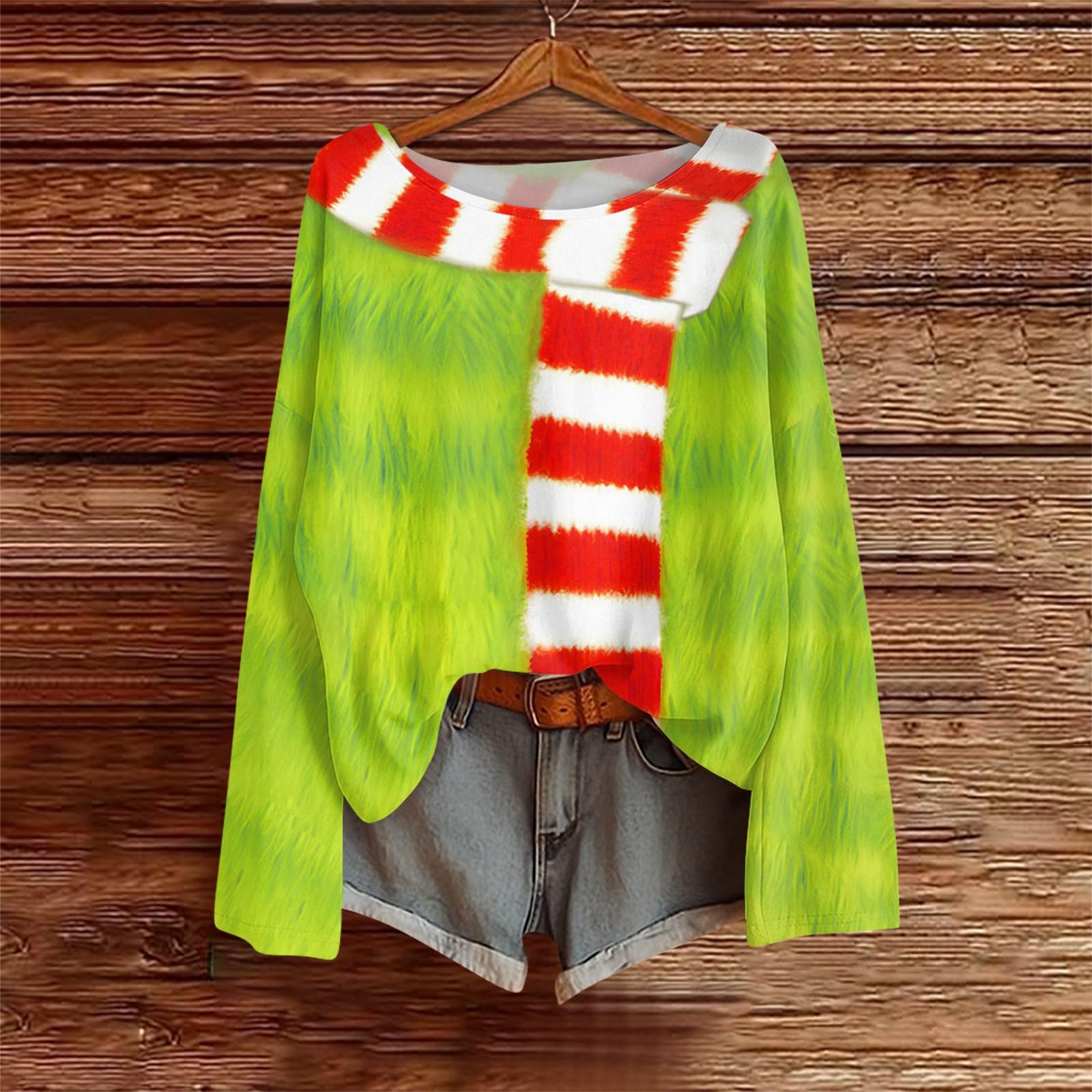 

Женские рубашки с длинным рукавом, футболки с принтом, блузки, повседневные базовые топы больших размеров, пуловер L красный