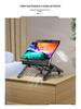 Adjustable Folding Laptop Stand - Multifunctional Cooling Riser for Desktop Office Use