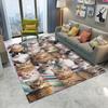Many Cute Beautiful Cat Kitten Carpet Living Room Sofa Bedroom Study Kitchen Entrance Door Mat Non-slip Kawaii Home Decor Rug