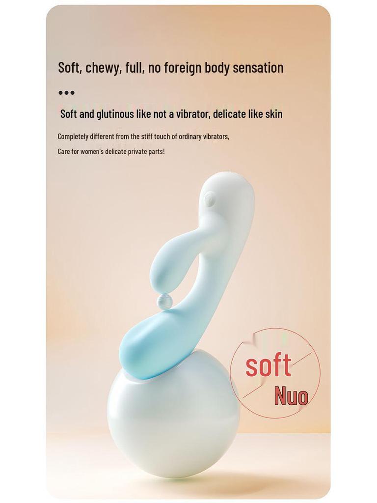 Shy Sticky Chewy Dual Vibration Air Vibrator with App Remote Control for Women