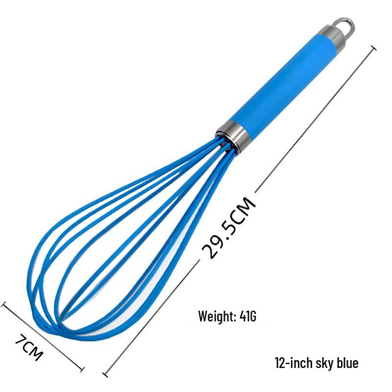 Stainless Steel Handheld Whisk - Egg Beater & Cream Whipper