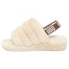 UGG Ciabatte Fluff Yeah Bianche Donna 1095119-NAT